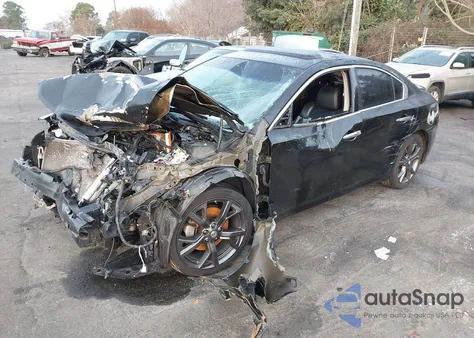 2014 Nissan Maxima 3.5 Sv z USA, uszkodzony, nr VIN 1N4AA5AP9EC473126